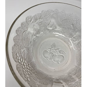 Indonesia FNG Vegetable Fruit Bowl 9 1/2" Wide x 4 1/2‎ Deep